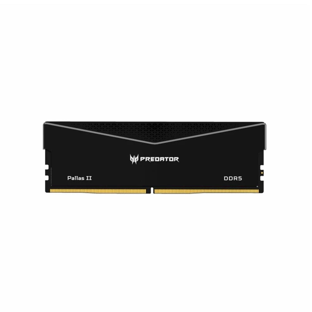 Acer - Memoria RAM DDR5 Predator Pallas II 32 GB (2 x 16 GB) a 6000 MT/s CL32 para PC gaming y edición profesional, sin buffer, compatible Intel XMP 3.0 y AMD EXPO