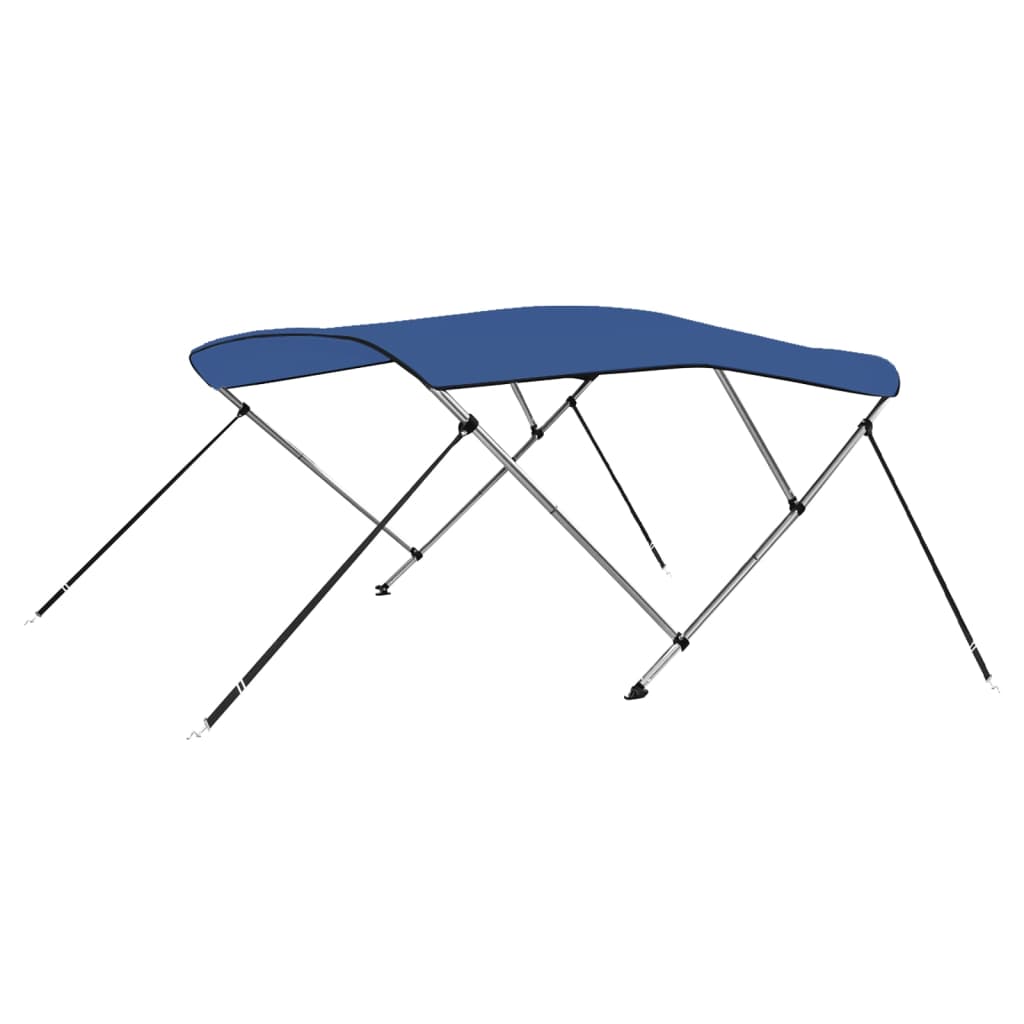 vidaXL Toldo Bimini de 3 Arcos Techo de Embarcación Barco Protegedor Color Azul,  Blanco,  Antracita y mas