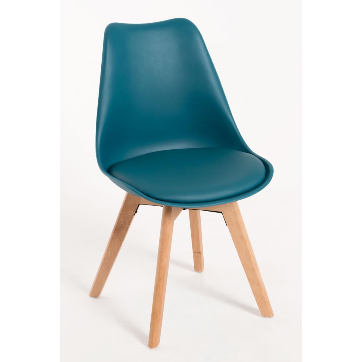 Regalos Miguel - Packs Sillas Comedor - Pack 2 Sillas Synk Basic - Verde azulado