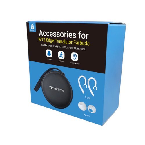 Funda para auriculares - WT2 Edge TIMEKETTLE, Negro