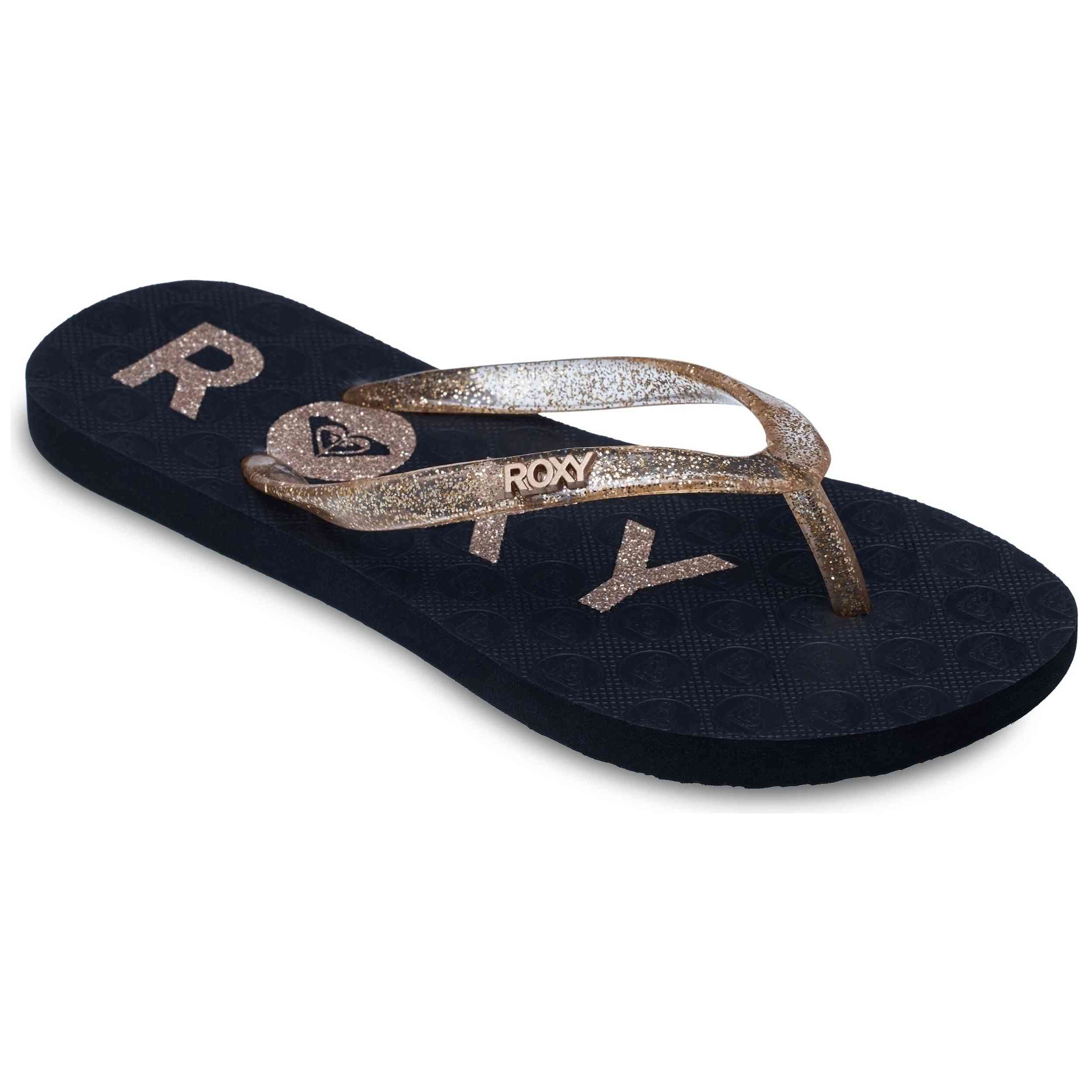 Sandalias Roxy modelo Rg Viva Sparkle (Bg3) en color Amarillo