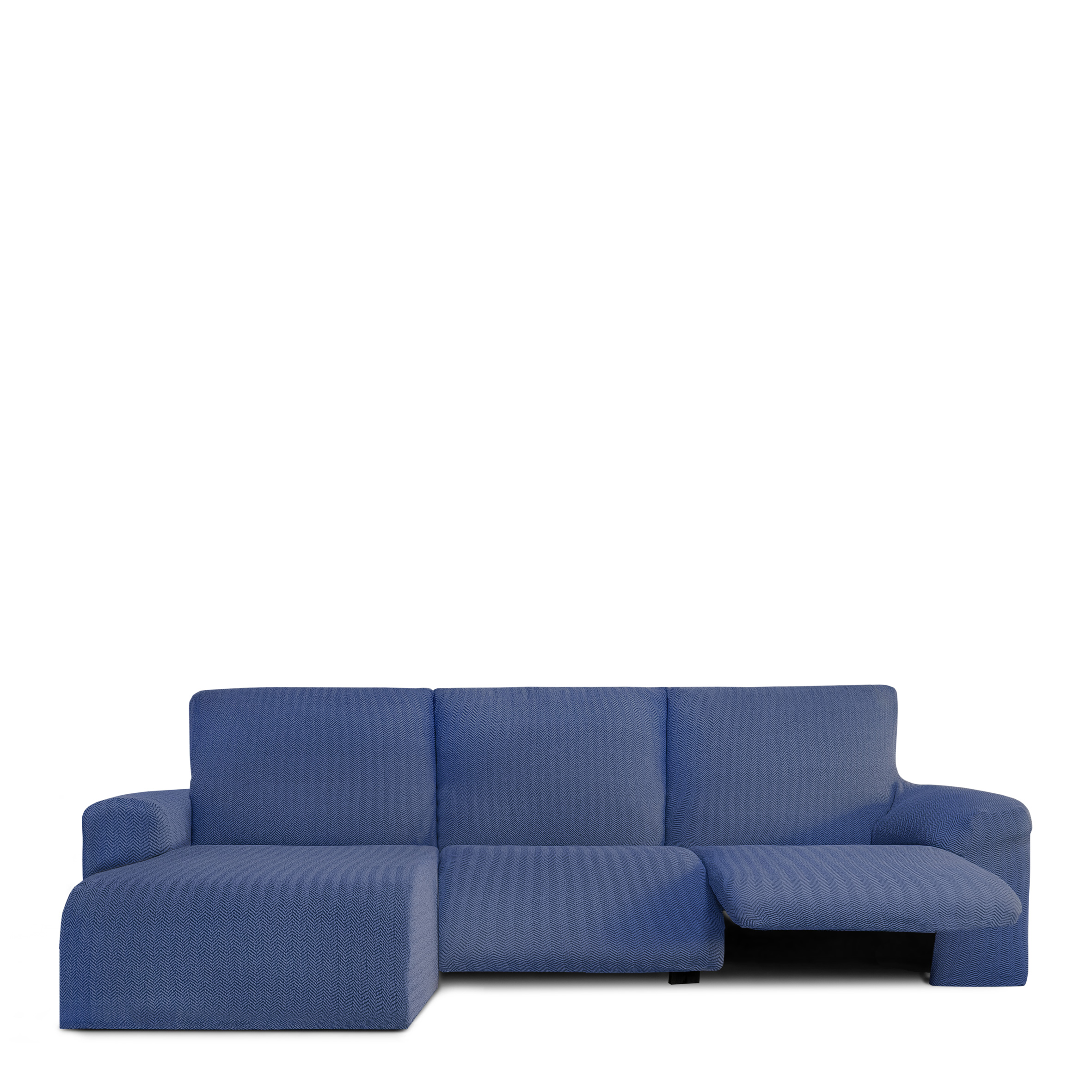Funda de sofa m/0 ch. longue relax premium jaz izquierda (Mirando de frente) c/3 brazo corto, Tamaño brazo corto izquierda, 170x310x110cm, Fábricada en España