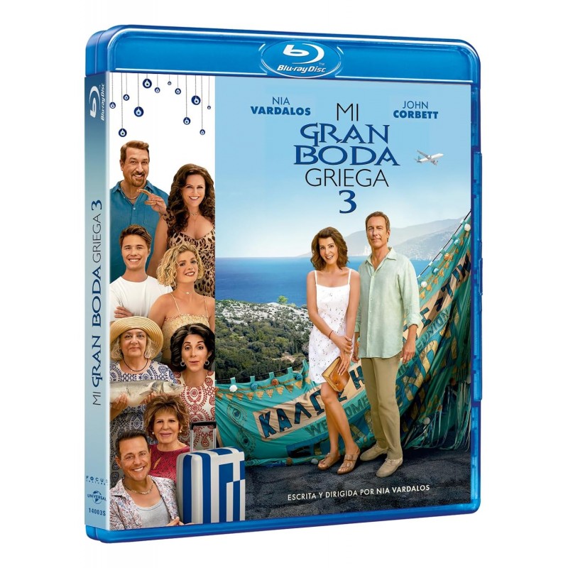 Mi gran boda griega 3 (Blu-ray) [Blu-ray]