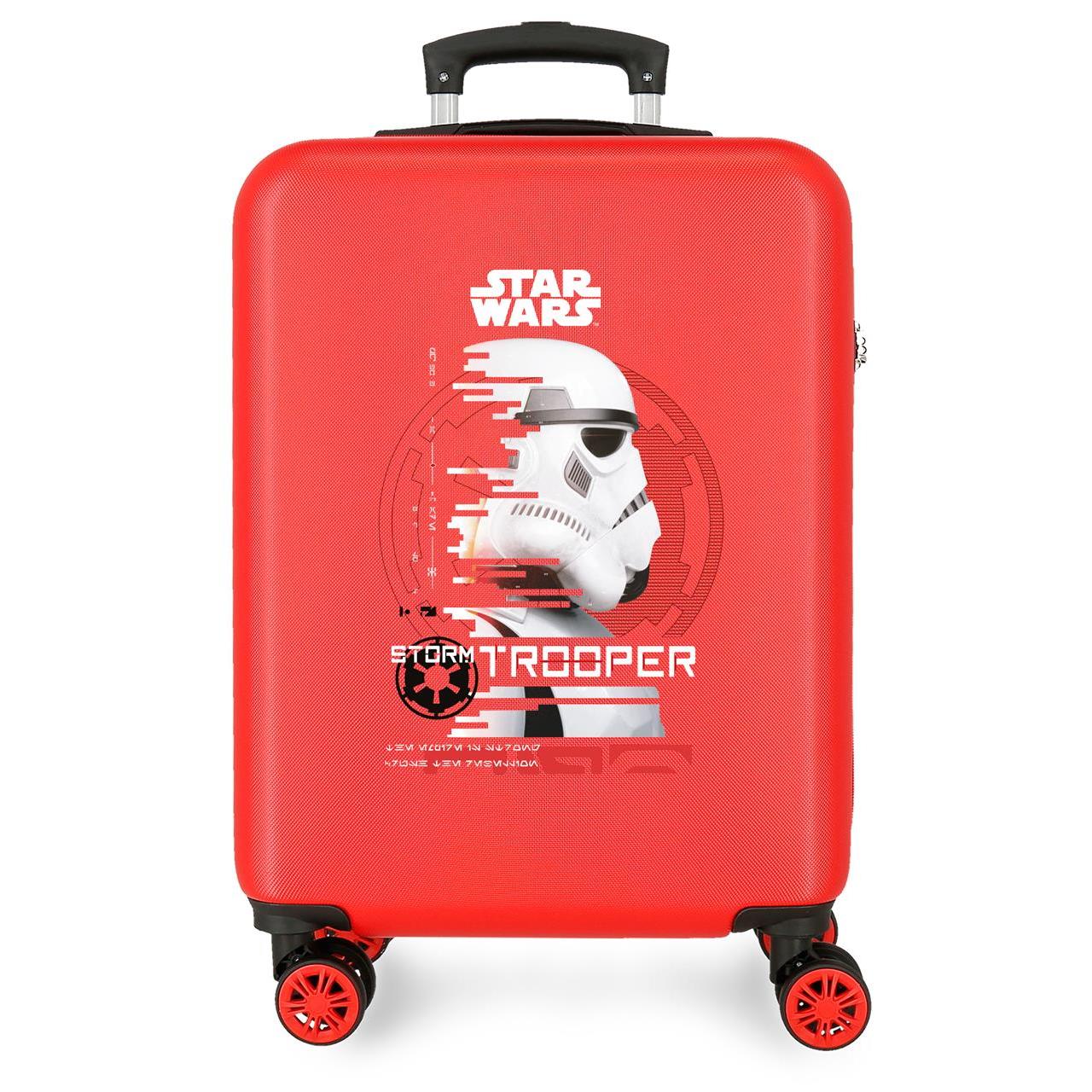 Star Wars Maleta De Cabina ABS Rígida Star Wars Squad Rojo