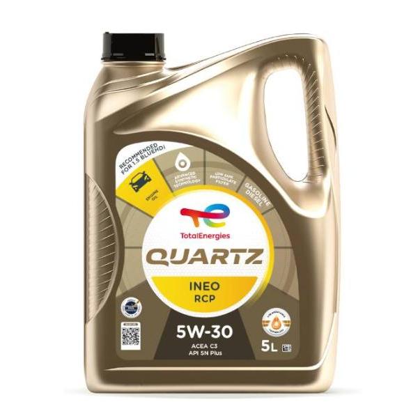 Lubricante de Motor Total Quartz Ineo RCP 5W-30 5 Litros