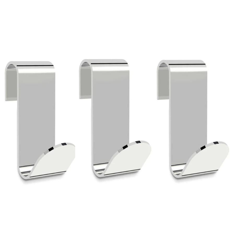 BELTRAN 00891 Percha Para Mampara 3 Unidades Cromo - ref: 064-00891