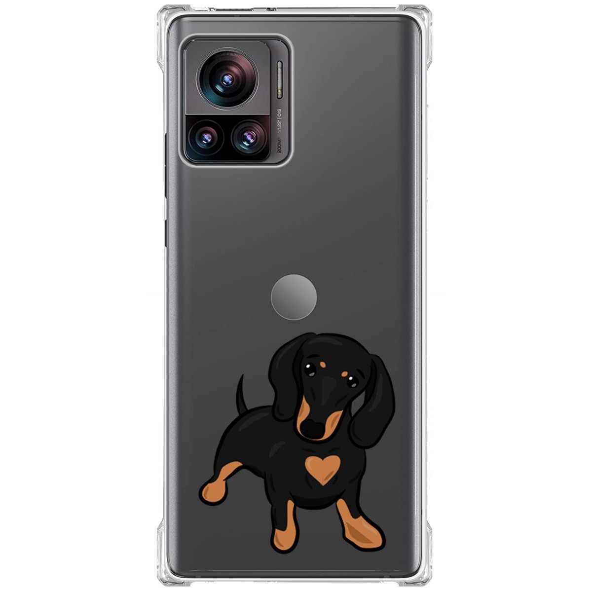 Funda Silicona Antigolpes para Motorola Edge 30 Ultra 5G diseño Perros 04 Dibujos