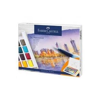 FABER ACUARELAS FABER CASTELL CREATIVE STUDIO 36 COLORES CREATIVE STUDIO