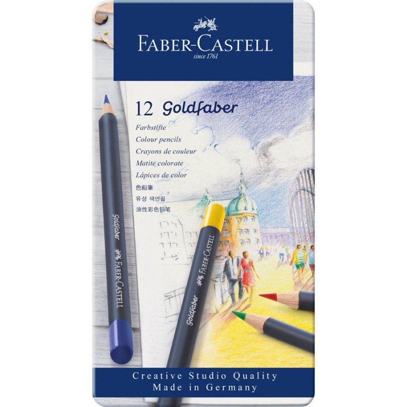 Faber-Castell - Goldfaber Metal Multicolor 12 pieza(s) 114712