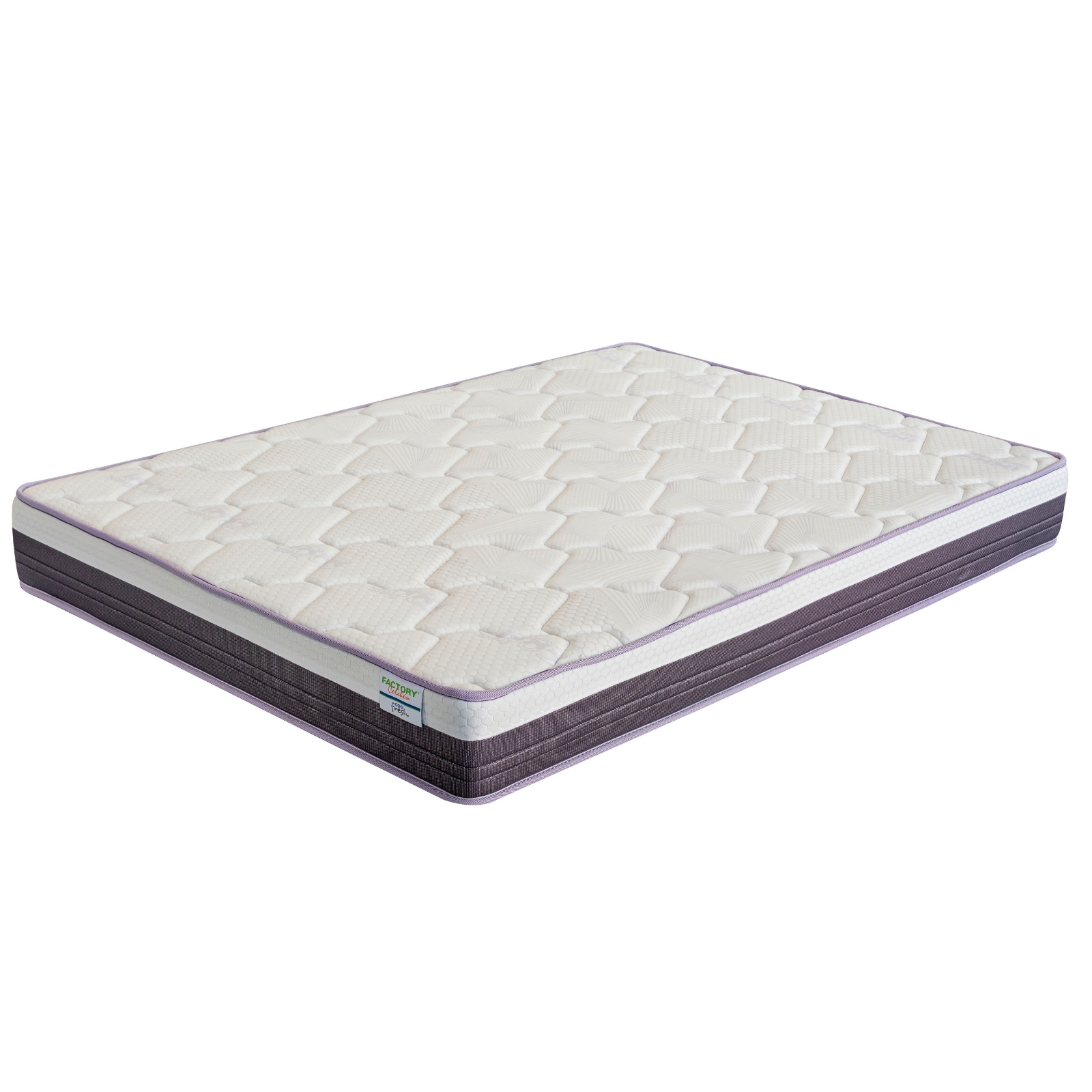 FACTORY COLCHON - Colchón Viscoelástico Cool Fresh Tejido Cool Fresh Transpirable Hipoalergénico Altura 21cm Firmeza Media-Alta