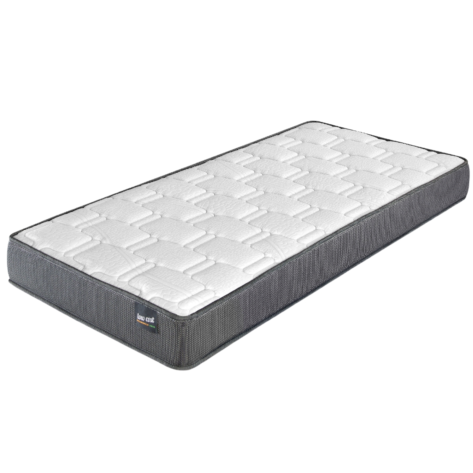 FACTORY COLCHON - Colchón Viscoelástico Viscolchón LowCost Núcleo HR - High Resilence Transpirable Altura 20cm Firmeza Media-Alta