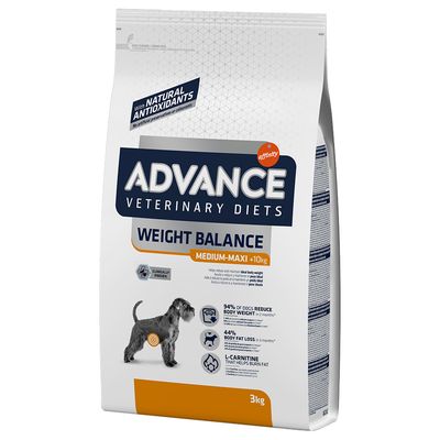 Advance Weight Balence Medium/Maxi Veterinary Diets 3Kg. Alimentacion Seca