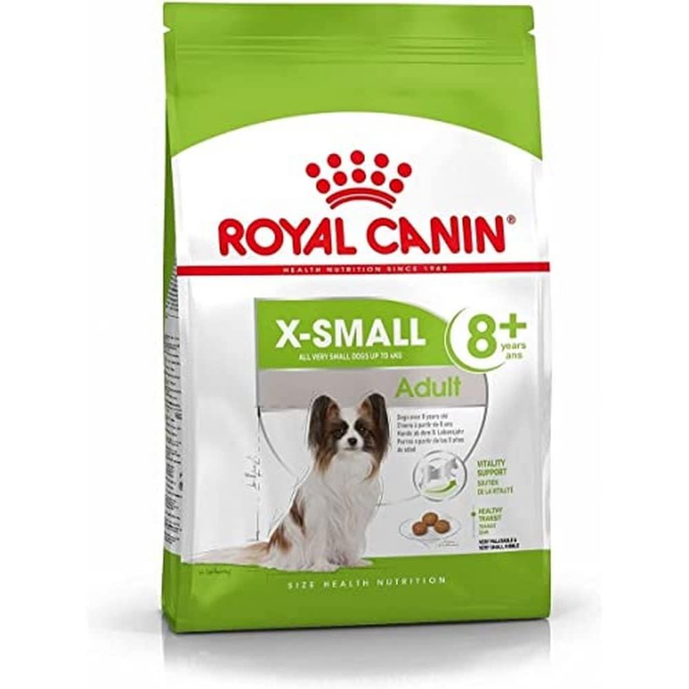 Royal Canin X-Small Adult 8+ Pienso para Perro Sénior de Razas Tamaño Miniatura 1.5Kg