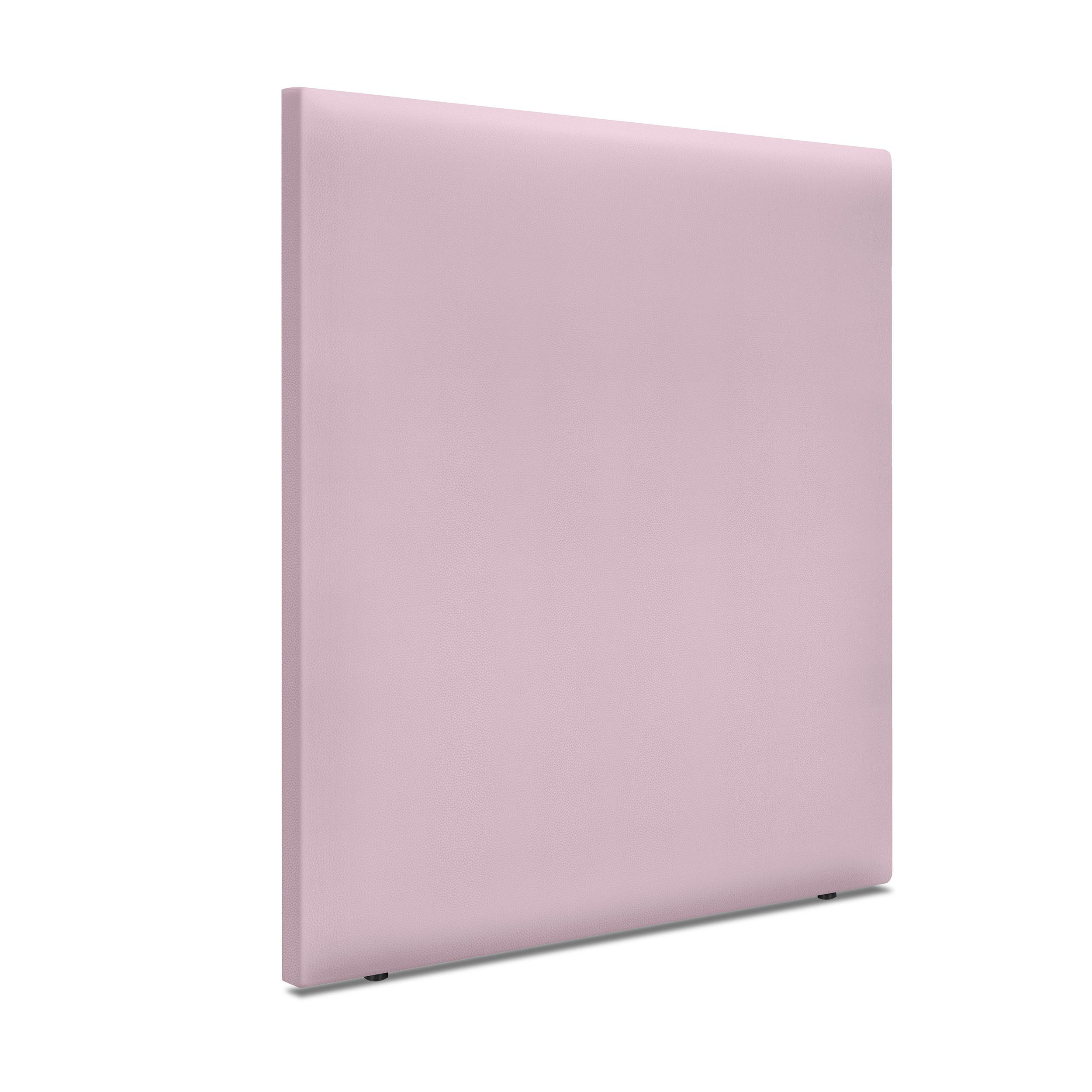 DHOME Cabecero de Polipiel o Tela Aqualine Liso Hasta el Suelo Cabeceros Cabezal Tapizado Cama (Rosa Polipiel)