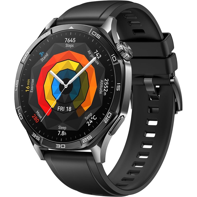 HUAWEI Watch GT5, Smartwatch con pantalla 1.43, hasta 14 días, 46mm, Negro