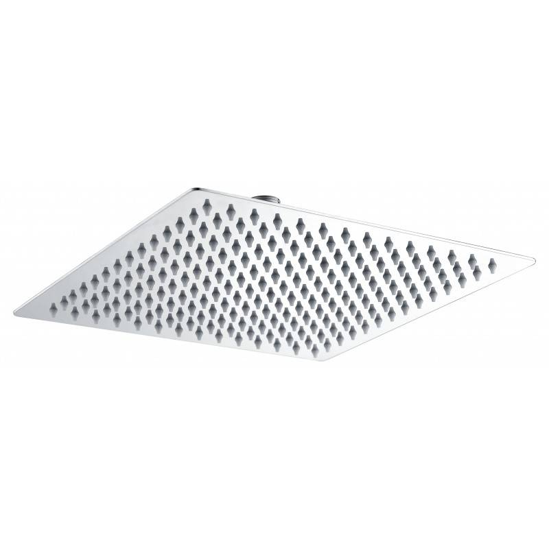 Imex RDC002 rociador cuadrado para ducha extraplano acero inoxidable 25x25
