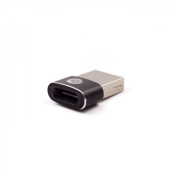 Coolbox adaptador usb-c a usb-a - alta compatibilidad - diseño compacto - transferencia rapida de datos - color negro