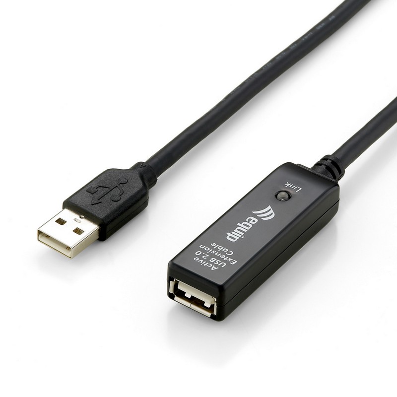 Equip usb female/male 2.0 extender cable 15m