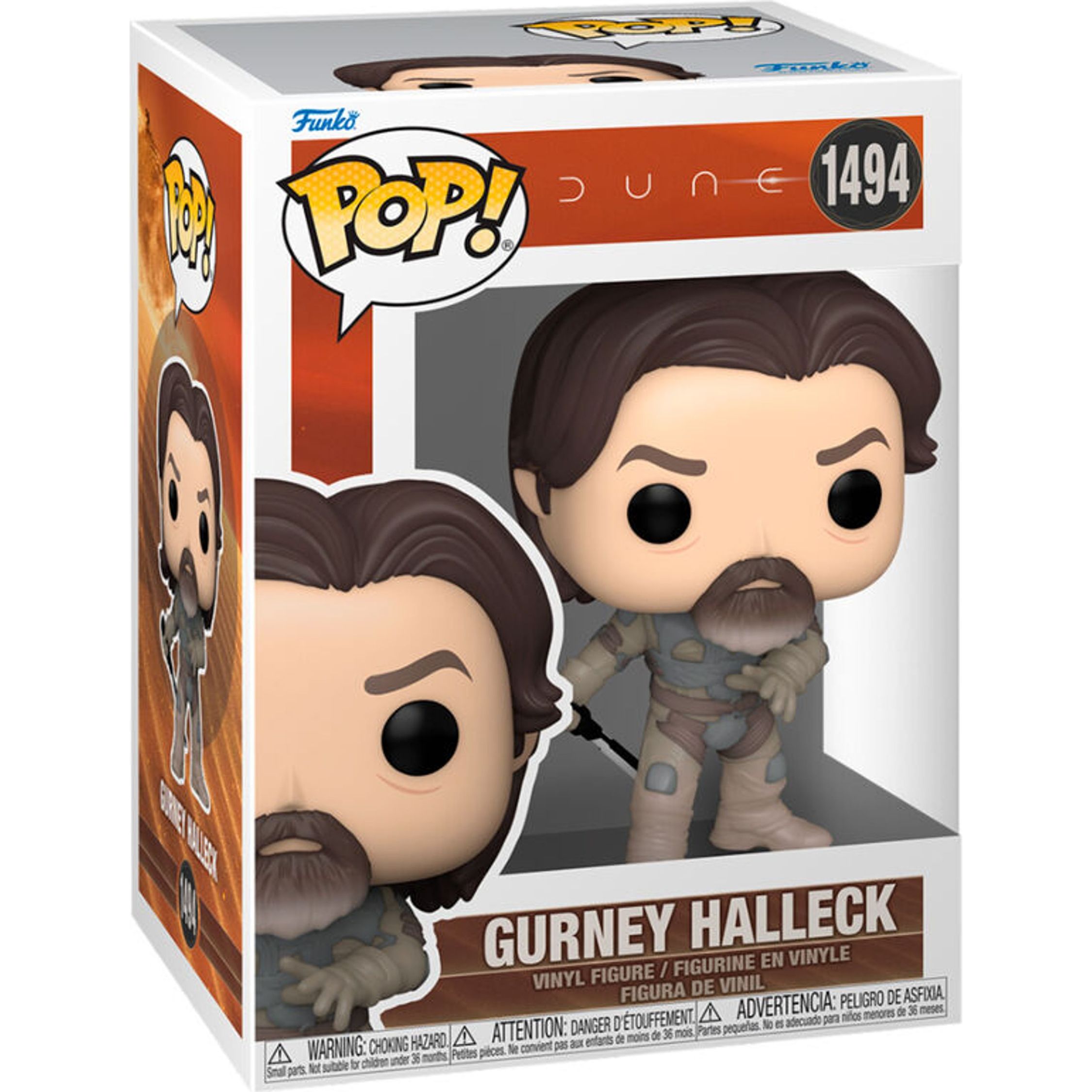 Funko - Figura Pop Dune 2 Gurney Halleck - Funko Pop Coleccionable De Edición Limitada - Funko Pop Diseño Detallado Y Realista - Funko Pop Ideal Para Regalo - Funko Pop Gran Variedad De Personajes