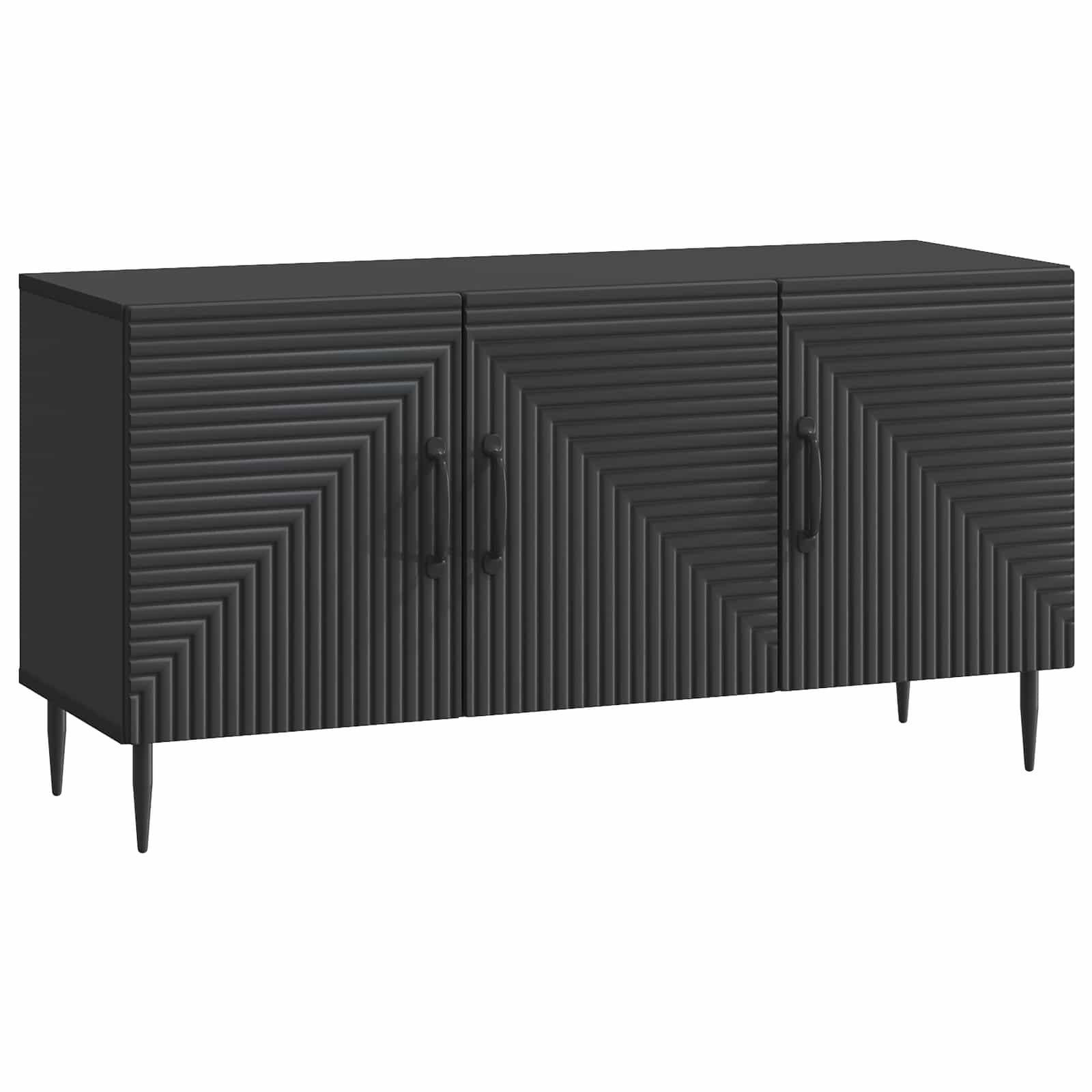 vidaXL Mueble de TV 99 x 34,5 x 50 cm Madera de Ingeniería Multicolor