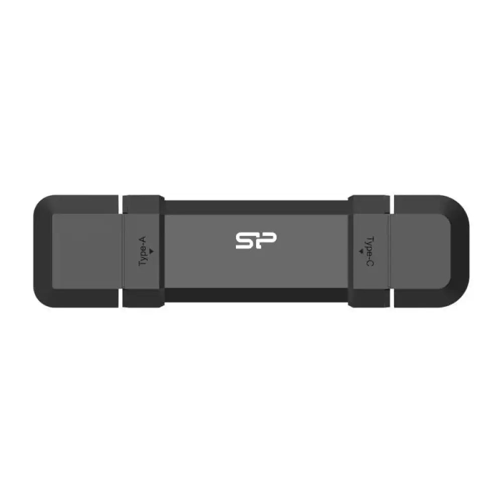 Pen Drive SSD Externo Silicon Power DS72 250GB USB 3.2 Gen2 1050MB/s Aluminio Negro
