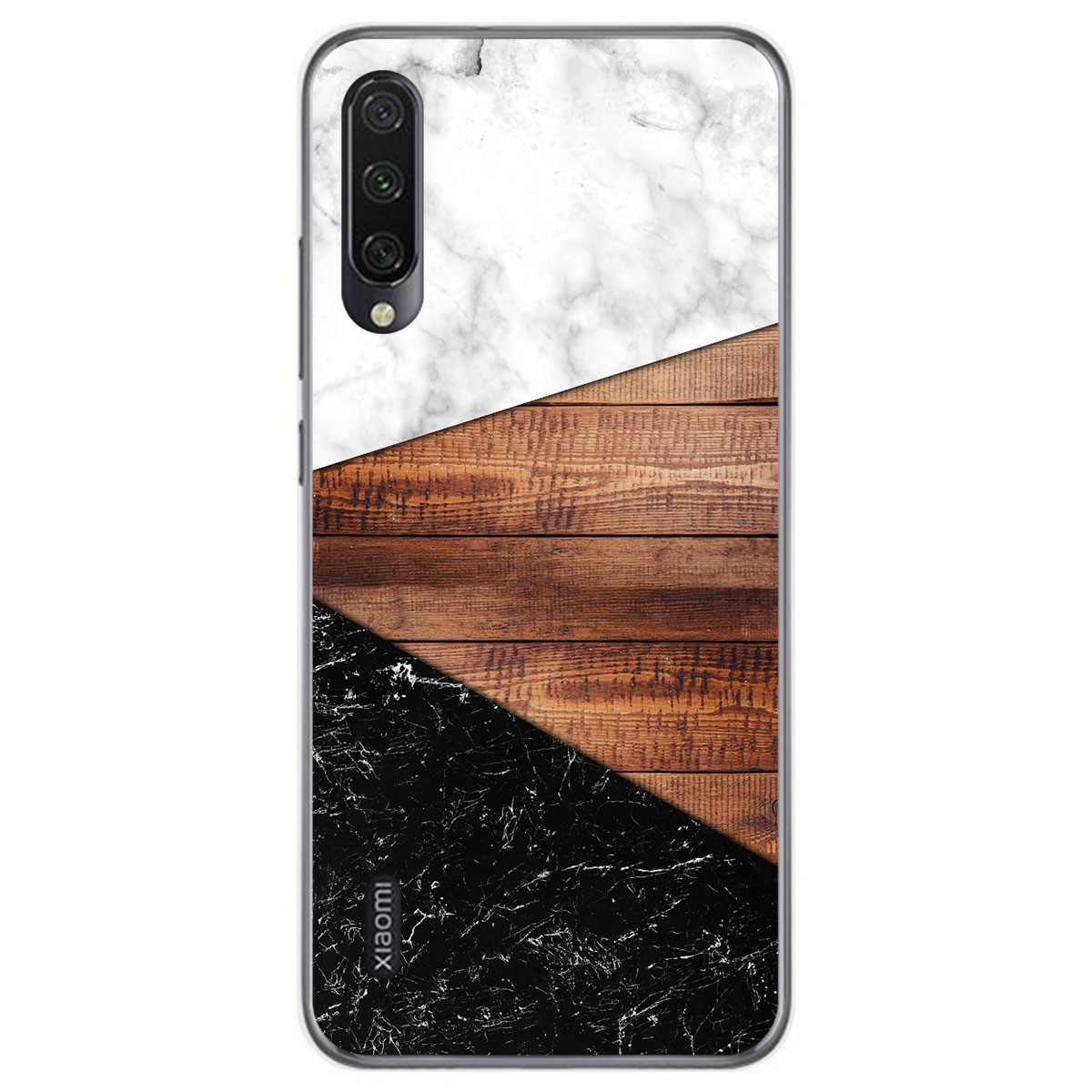 Tumundosmartphone Funda Gel Tpu para Xiaomi Mi A3 diseño Mármol 11 Dibujos