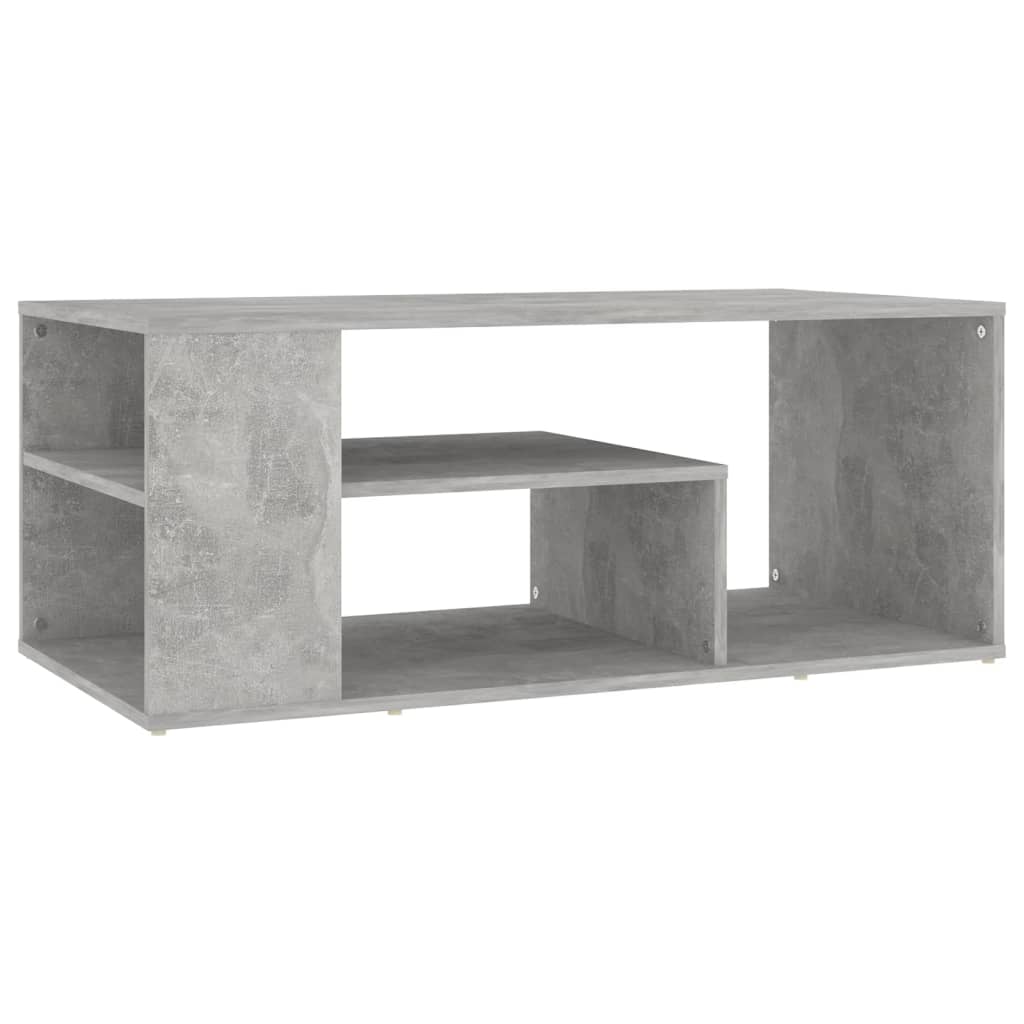 Vidaxl Mesa de Centro de Madera Contrachapada 100x50x40 Cm Blanco