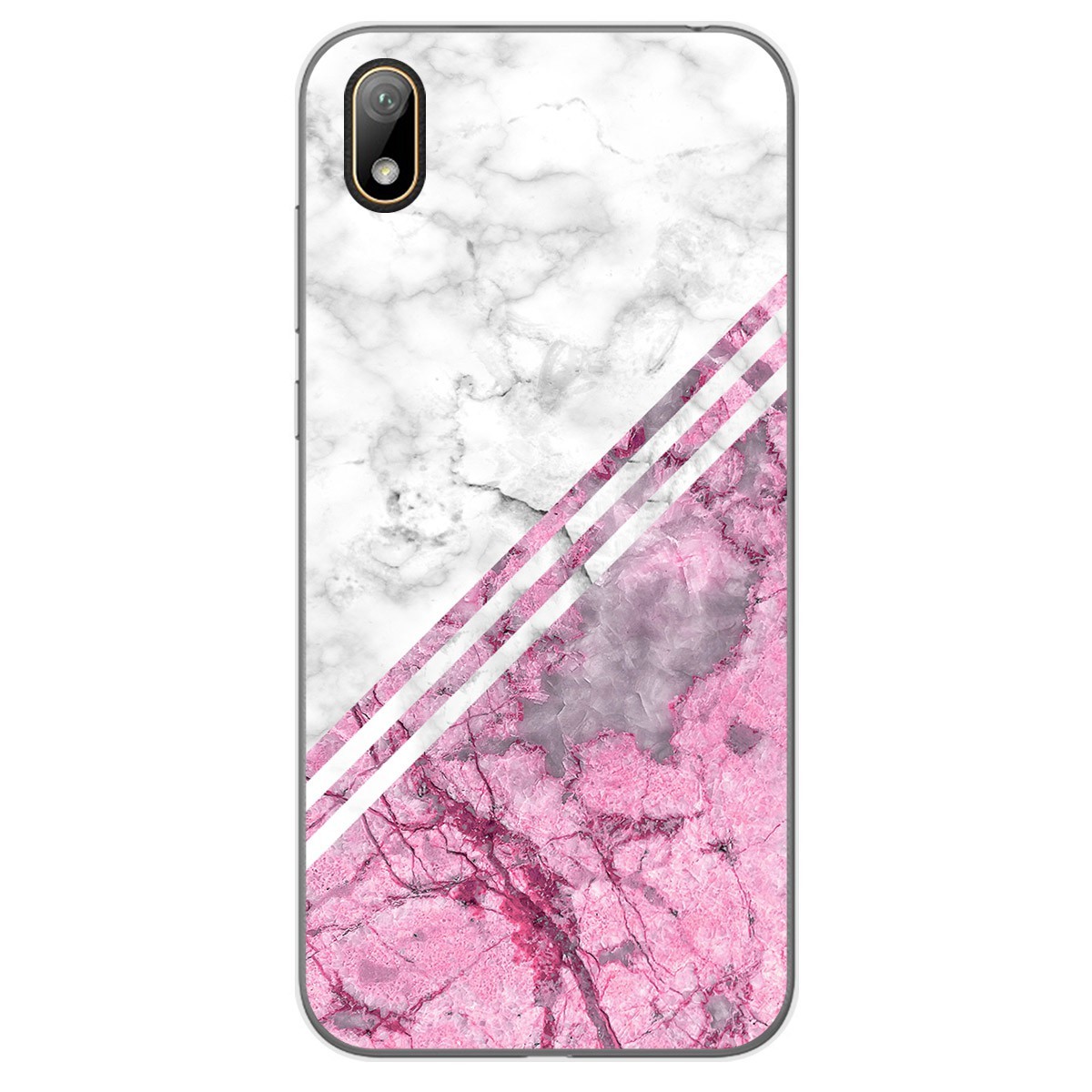 Tumundosmartphone Funda Gel Tpu para Huawei Y5 2019 diseño Mármol 03 Dibujos