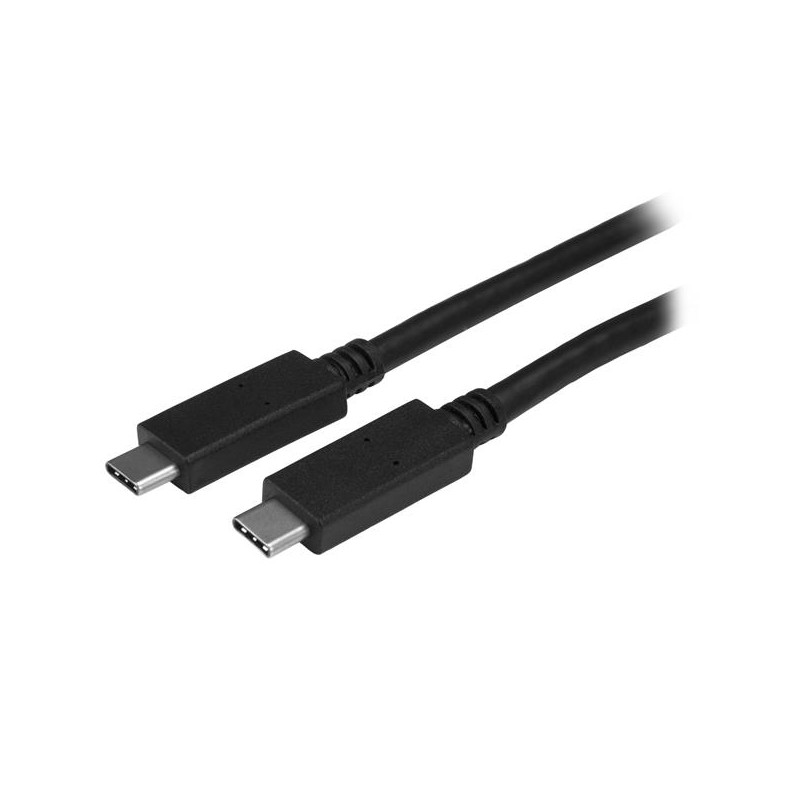 StarTech.com - Cable de 2m USB-C USB 3.0 (5Gbps) Certificado con Entrega de Potencia USB315CC2M