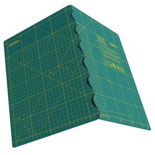 Plancha de corte plegables 630x450x2,5mm (verde)