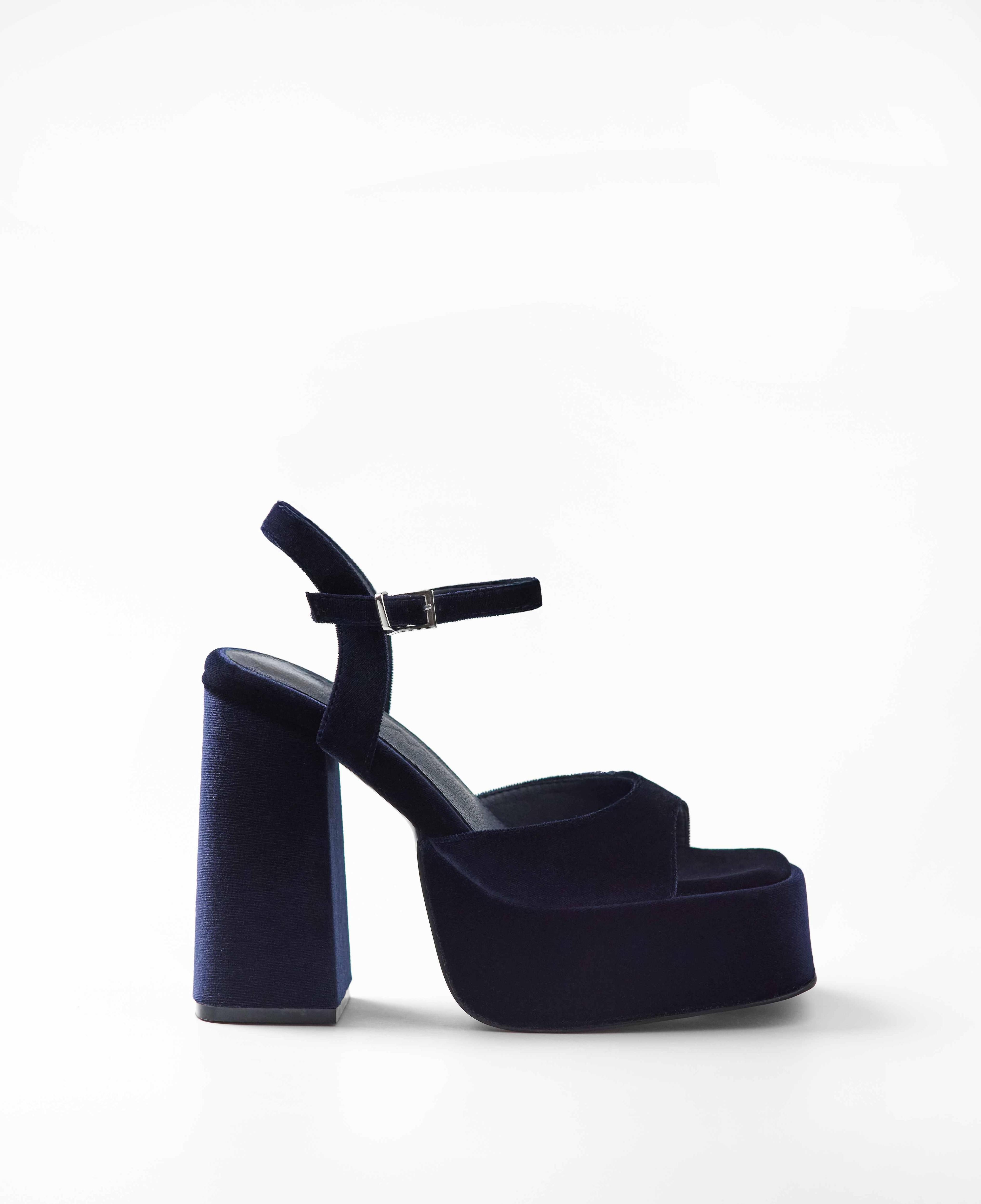 Mim Shoes DOMINIC AZUL MARINO Sandalia de tacón Mujer 15068423553410