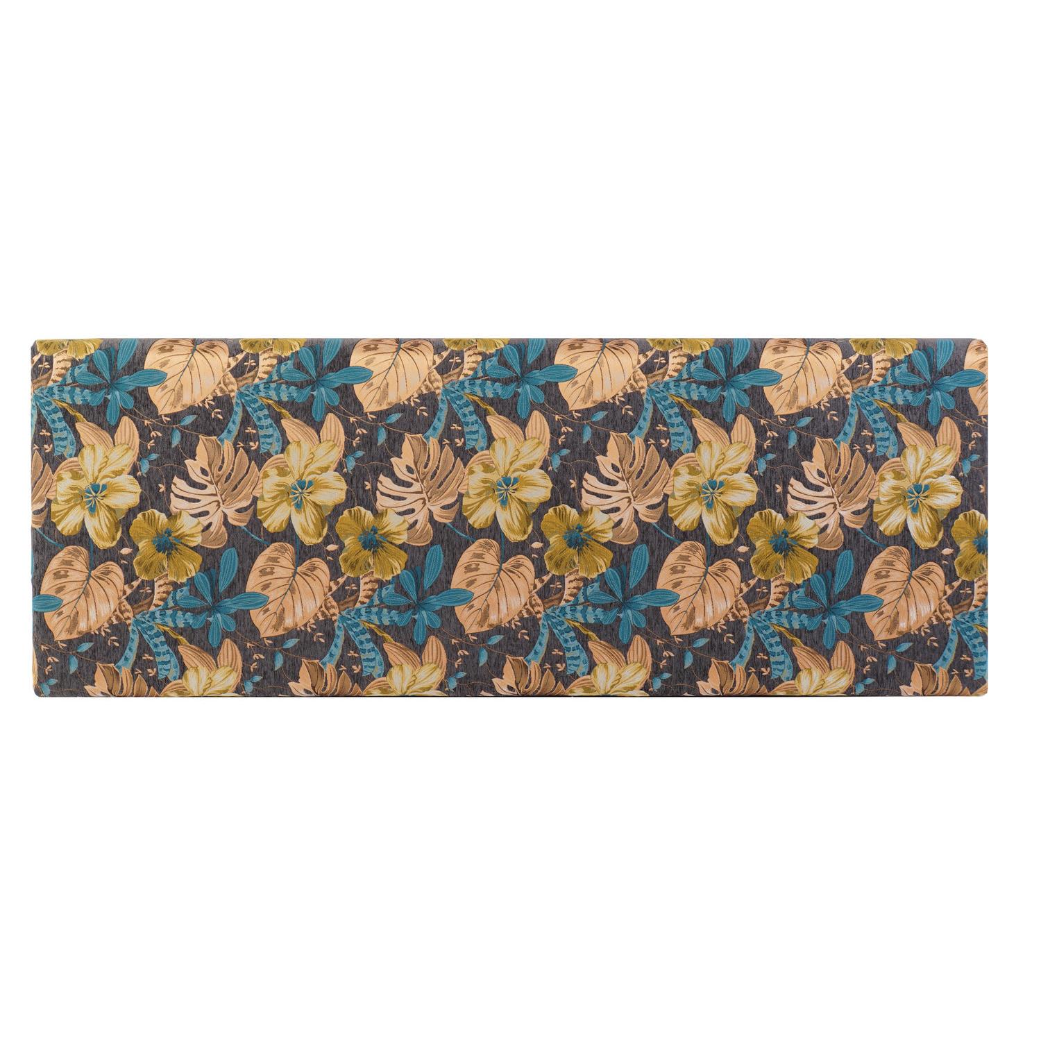 CABECERO CAMA POLIESTER MADERA 160X10X60 HOJAS FIJALO MB162960