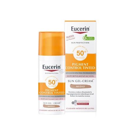 EucerinSun Pigment Control Gel-Crema Tono Medio SPF50+ 50ml