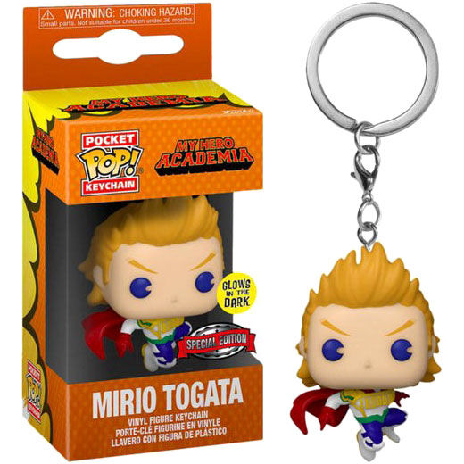 Llavero pocket pop my hero academia mirio togata exclusive