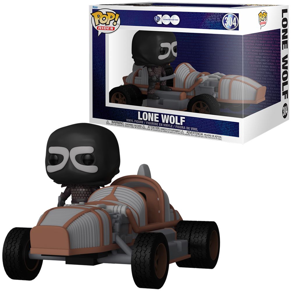 FUNKO POP! RIDES: WARNER BROS 100 ANIV. - LONE WOLF, LICENCIA OFICIAL - 72622, Nº304