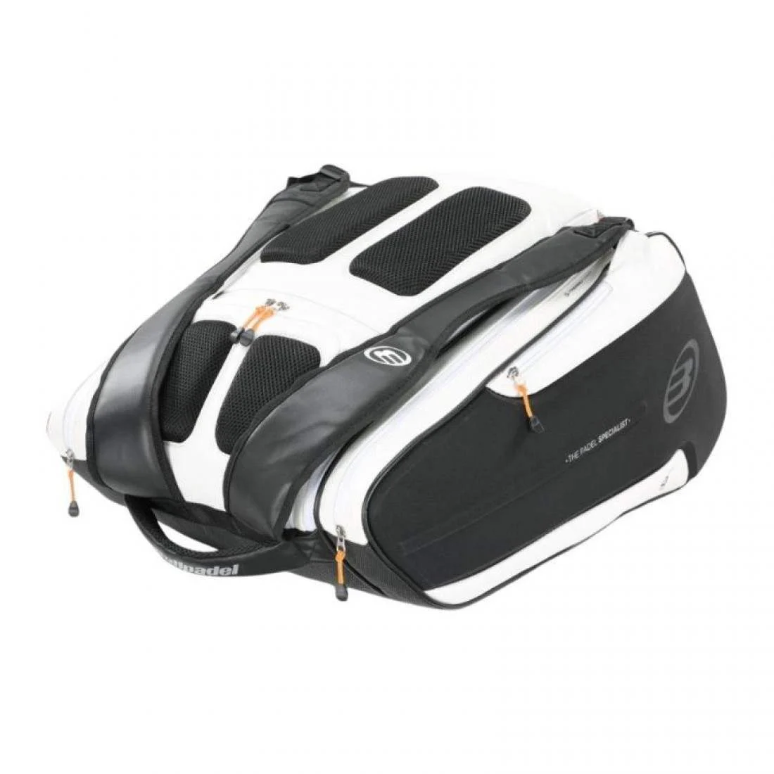 Paletero Bullpadel Paquito Navarro Hack BPP25012 Blanco – Profesional, Espacioso y Resistente