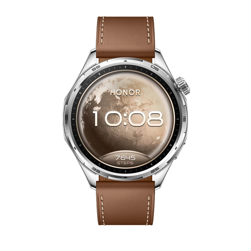 Smartwatch – Reloj inteligente HONOR Watch 6, Batería de 980mAh con 35 días de autonomía, Pantalla AMOLED de 1.46″ , GPS de doble banda y 6 satélites, 120+ modos deportivos, Resistencia 5ATM + IP69, Compatible con iOS y Android