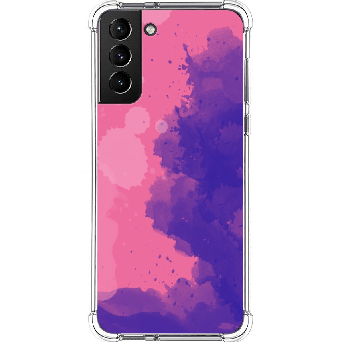 Funda Silicona Antigolpes para Samsung Galaxy S21+ Plus 5G diseño Acuarela 07 Dibujos