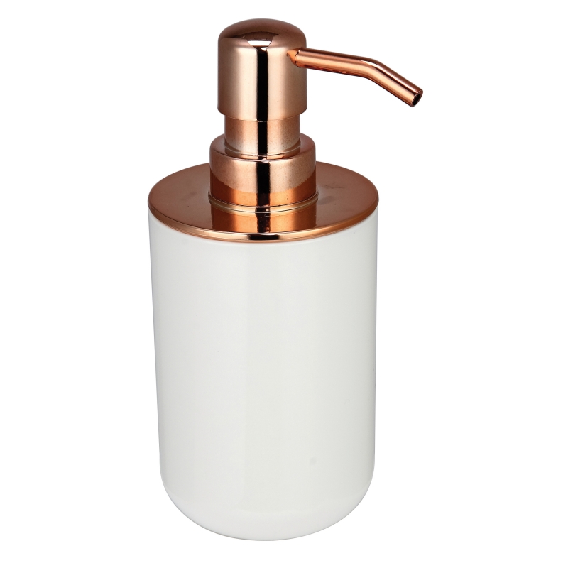 MSV Dispensador de Jabón PS Effet Cuivre Pretty para Baño E Inodoro