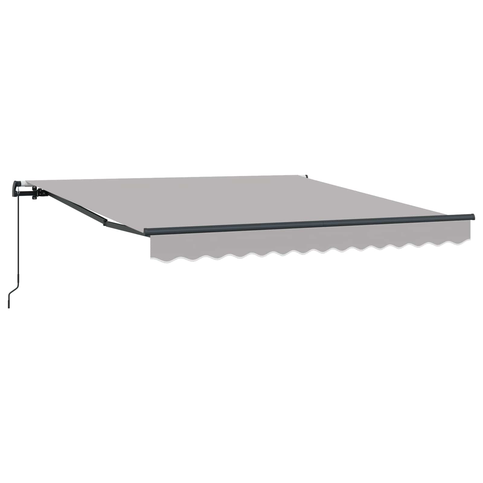 vidaXL Toldo Retráctil Poliéster y Acero 300 x 250 cm Multicolor