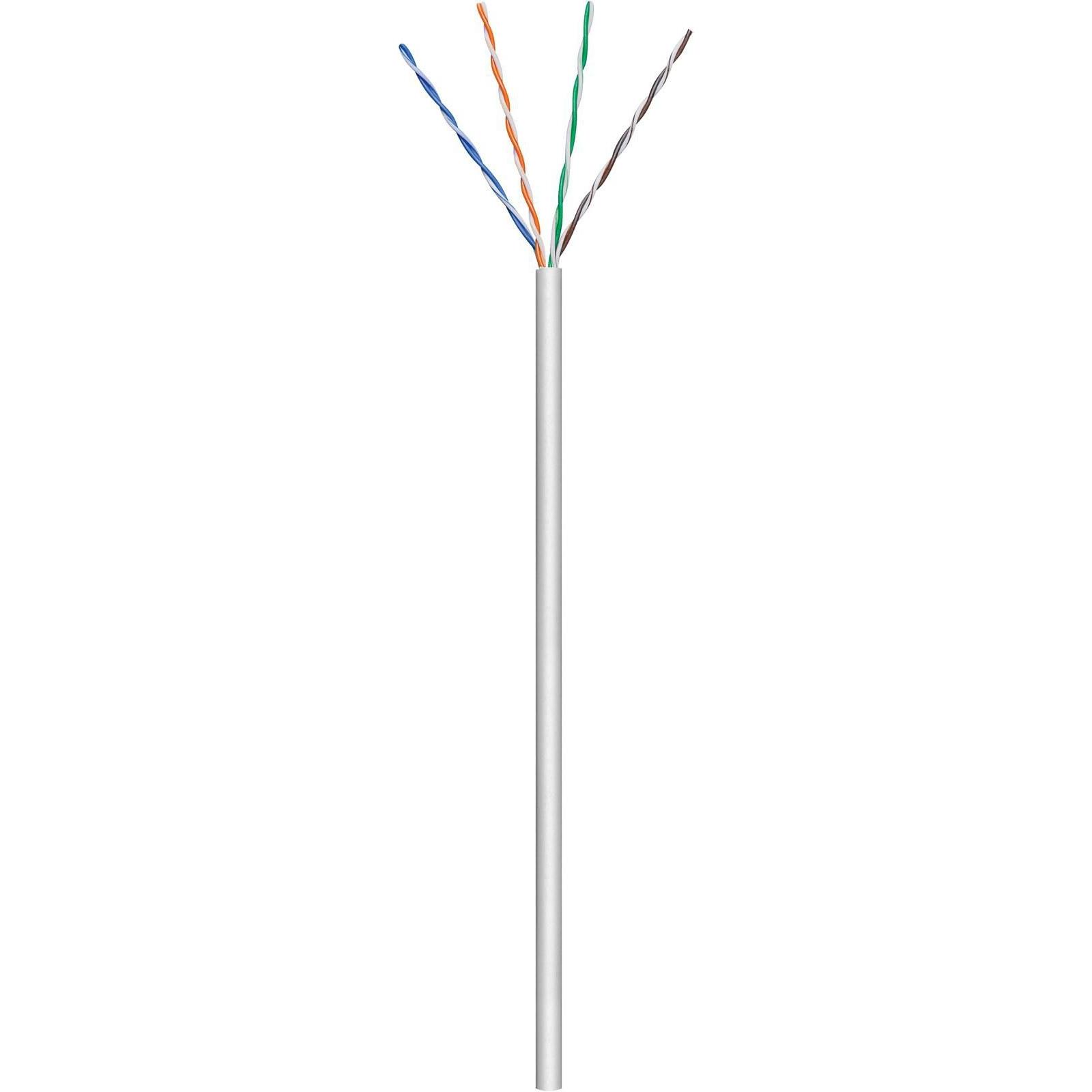 Microconnect Cable de Red U/UTP Cat5e 305m Gris PVC de Alta Velocidad