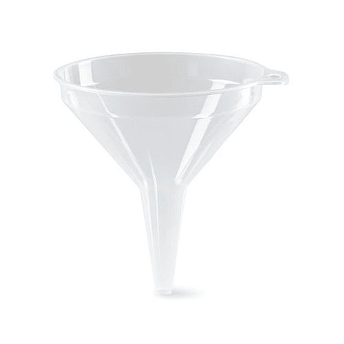 CABLEPELADO Embudo de Cocina, Pipeta, Libre de BPA Grado Alimenticio, 14 cm de Diámetro, Transparente