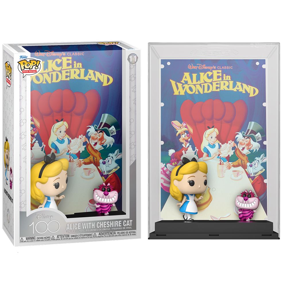 Funko Pop! Movie Posters: Disney 100 Aniv. - Alicia En El País de Las Maravillas, 67497, Nº11