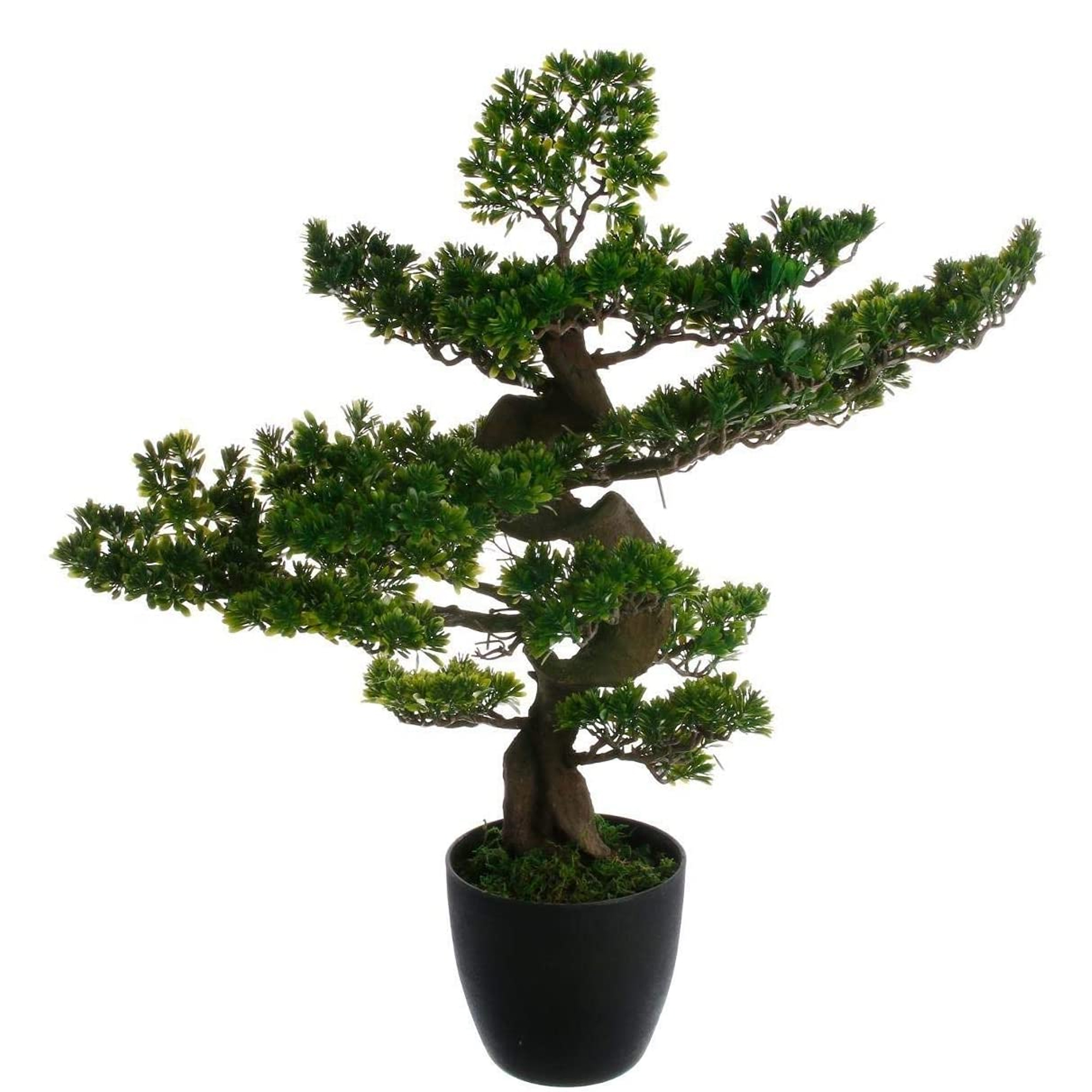 Atmosphera Bonsai Artificial Altura 80 para Decoración de Interiores y Exteriores