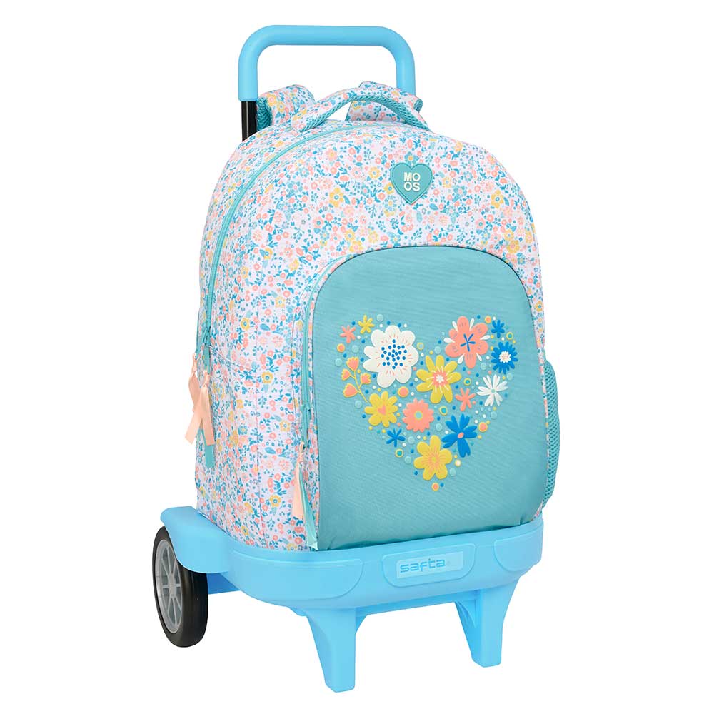 MOCH.GDE. C/RUEDAS COMPACT EVOL.EXT.REC MOOS "FIORI"
