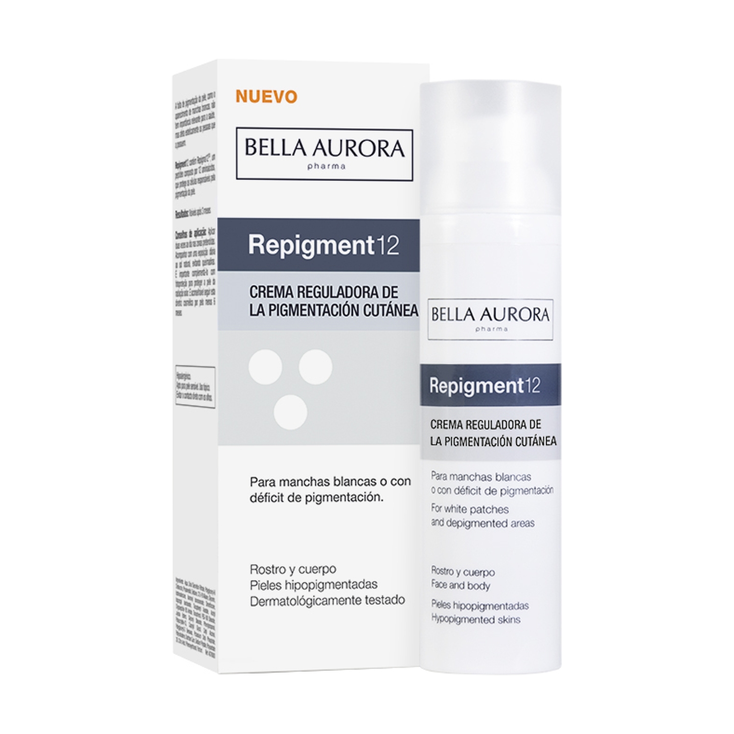 Repigment12 crema repigmentante 75 ml de crema  Bella Aurora