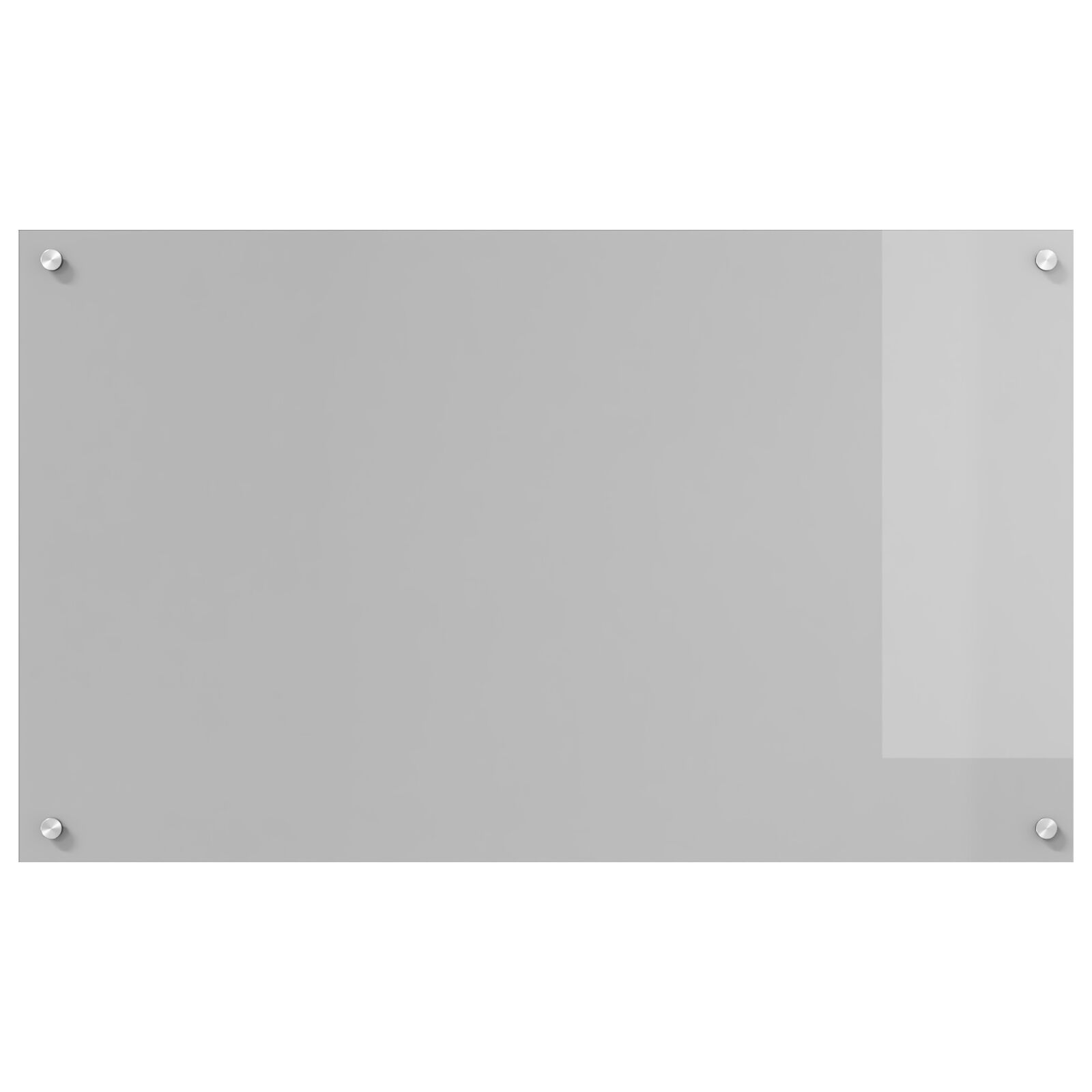 vidaXL Luz de Salpicadero de Cocina Gris Claro 100x60x0,6 cm Vidrio Templado