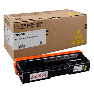 Ricoh - Tóner amarillo 407546 para impresora Ricoh C250, rendimiento hasta 1.600 páginas, color vibrante y uniforme para documentos profesionales
