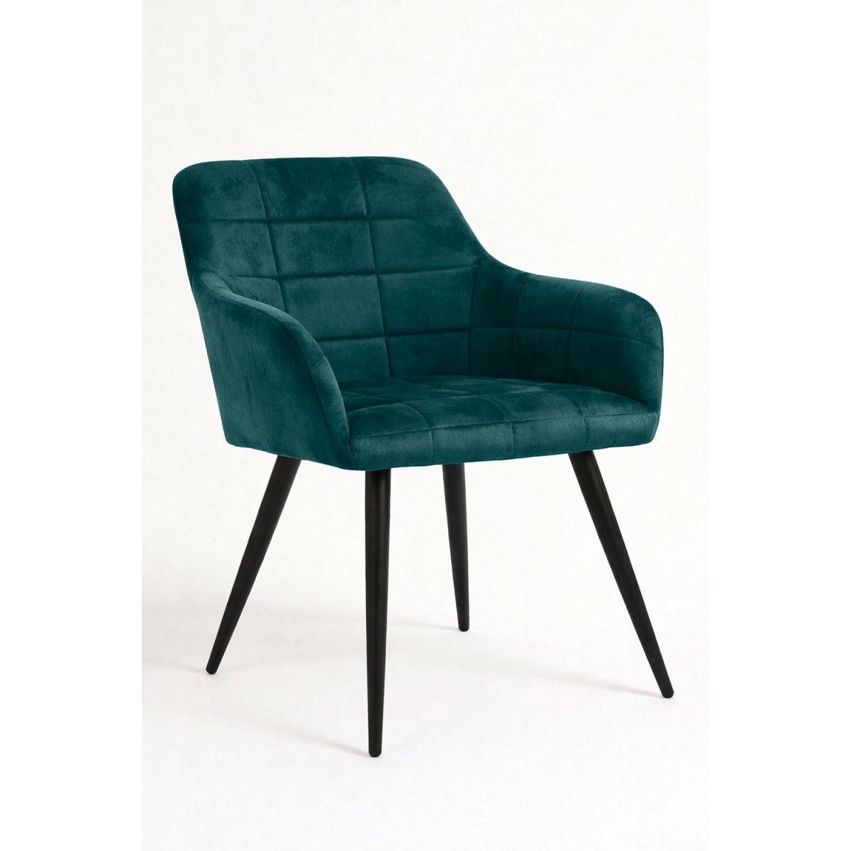 Regalos Miguel - Sillas Comedor - Silla Mirova Terciopelo - Verde