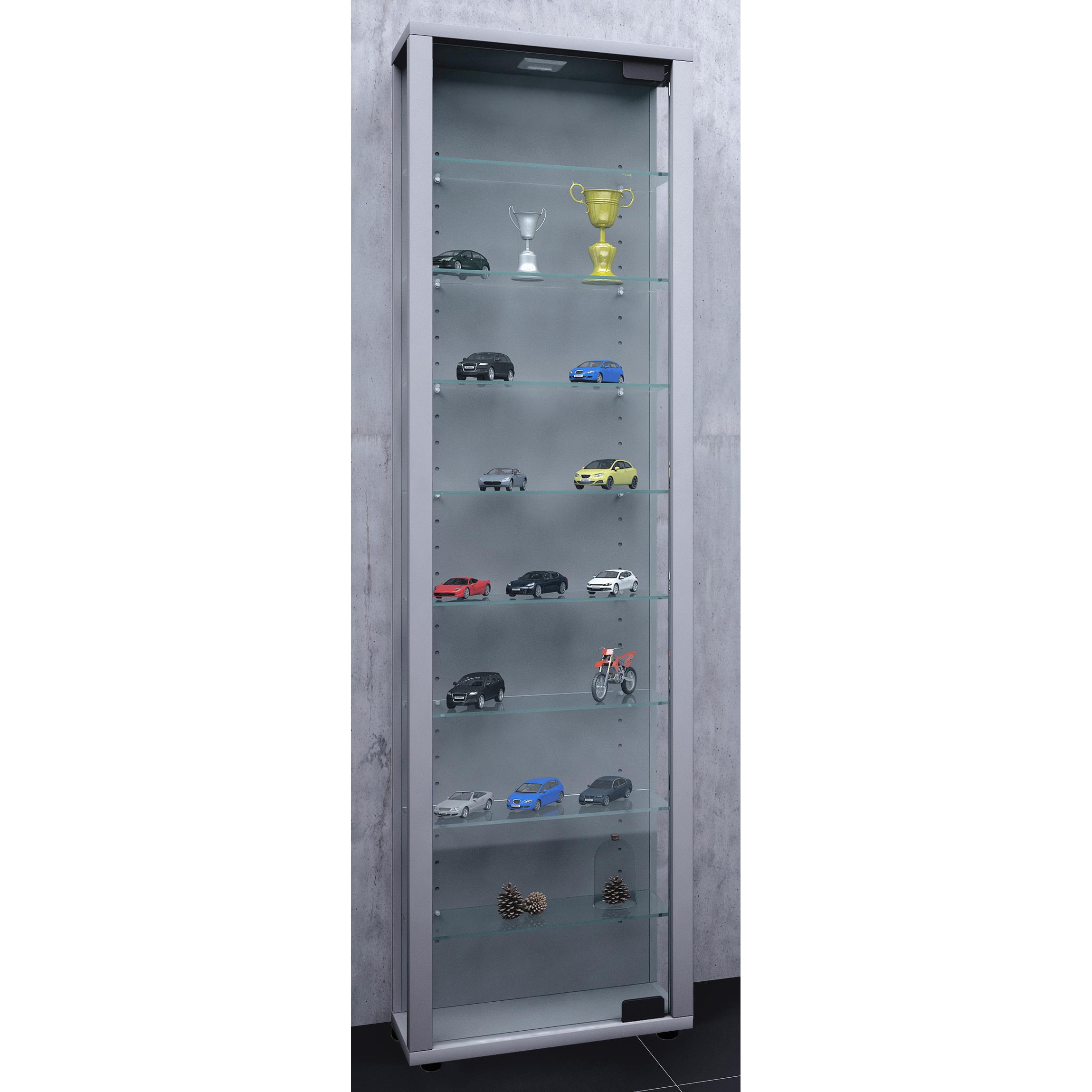 Vitrina de madera Vitrina de cristal Vitrina de pie Edana Maxi Vitrina de madera Vitrina de cristal Vitrina de pie Edana Maxi